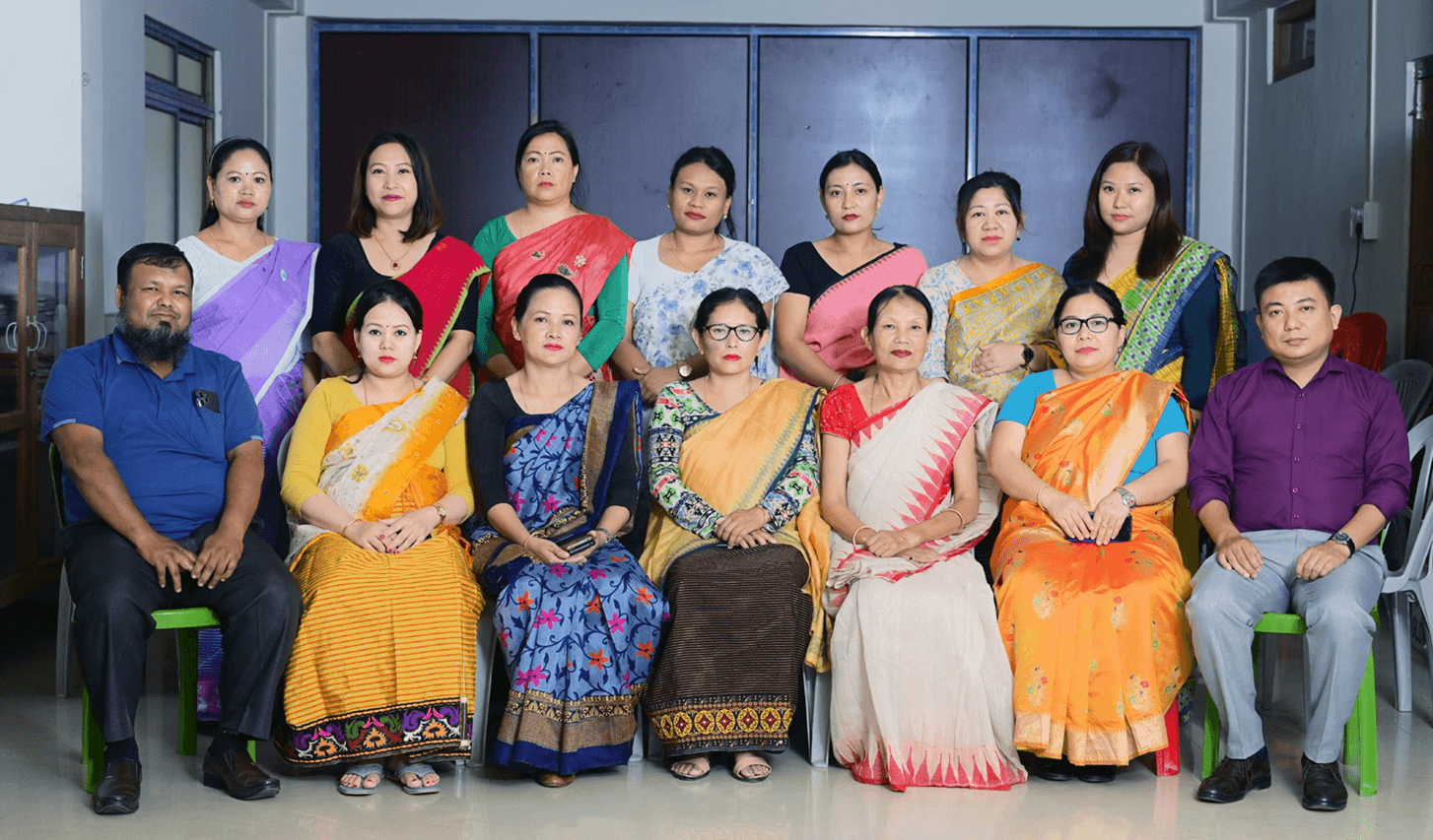 Healthcare professionals in medical facility
